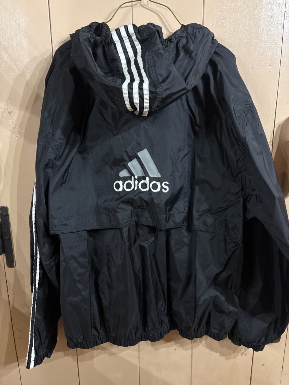 Adidas black hooded jacket, vintage - Picture 5 of 5